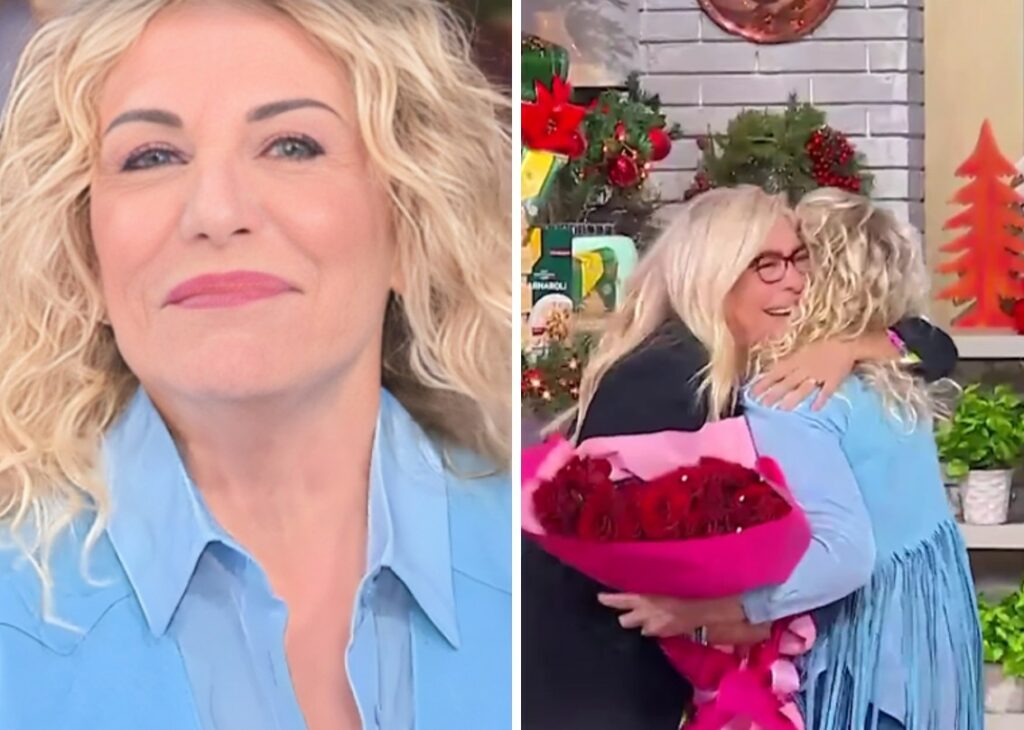 Mara Venier irrompe in diretta nel programma di Antonella Clerici: festa a sorpresa per i 60 anni e tanta commozione