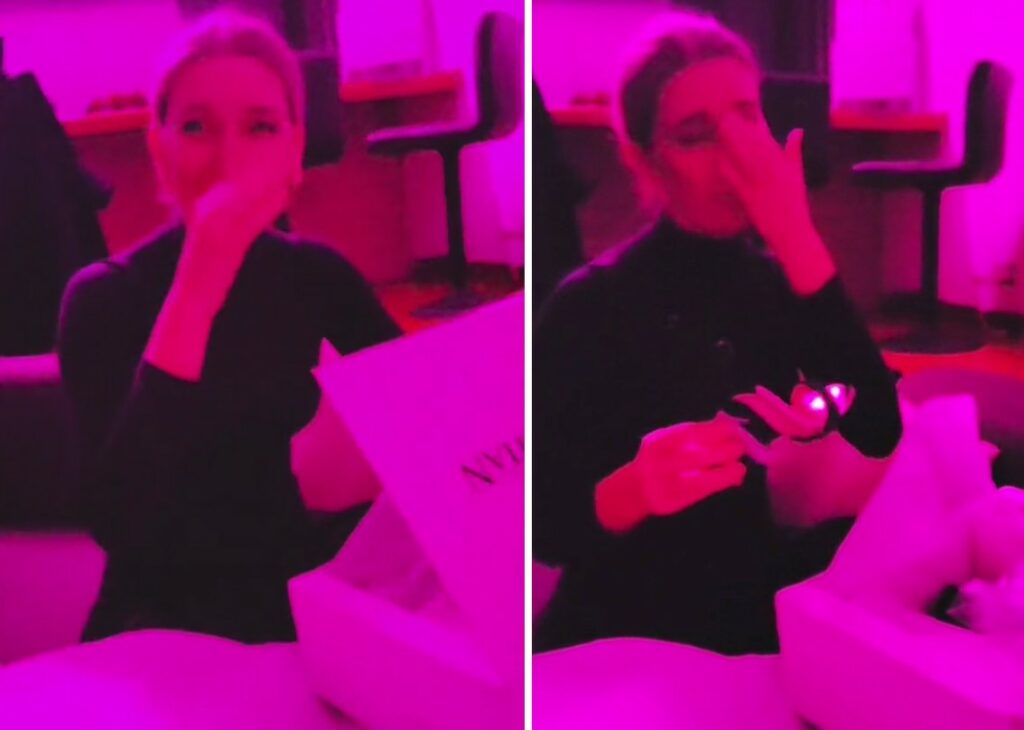 Lucrezia Lando festeggia il compleanno e riceve un costoso regalo da Lorenzo Tano che la fa commuovere: guarda 