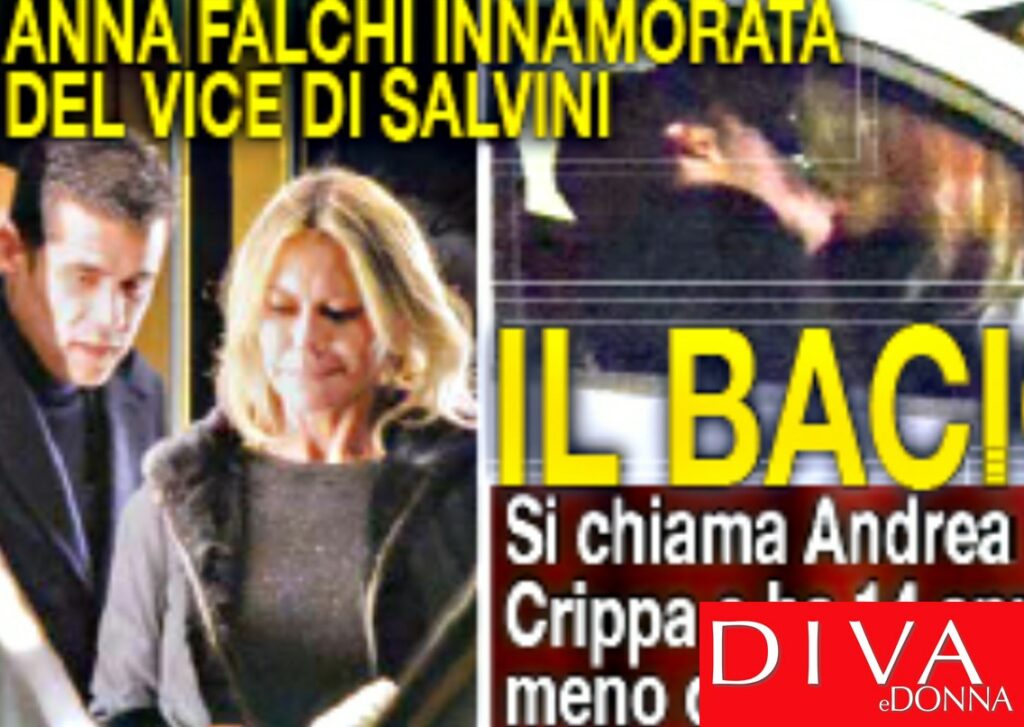 Anna Falchi bacia il politico 37enne vice di Salvini: il deputato è il nuovo compagno? Foto su 'Diva'