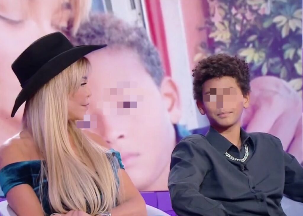 Vera Gemma per la prima volta in tv col figlio Maximus, parla anche della presunta relazione col rapper Guè Pequeno