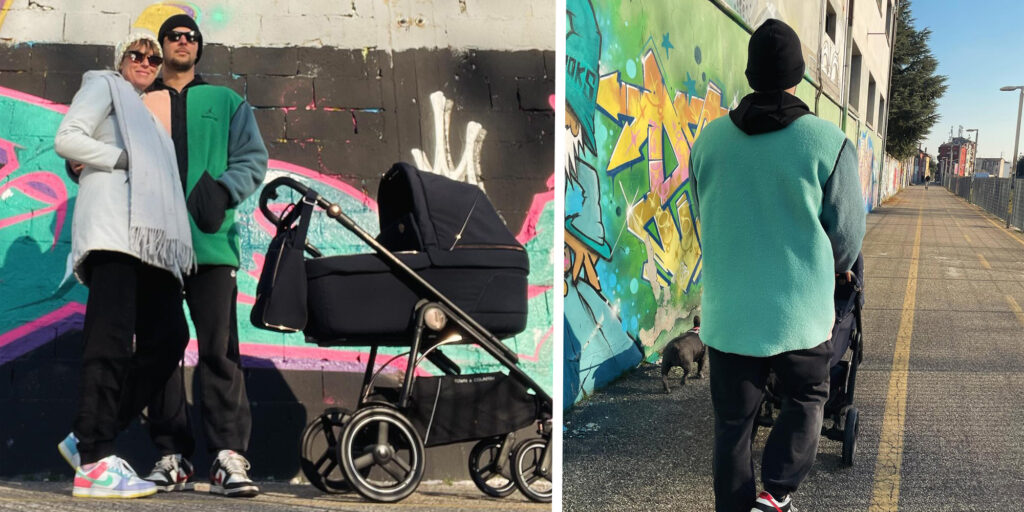 Federica Pellegrini, prima passeggiata da mamma con la piccola Matilde e il marito Matteo: guarda