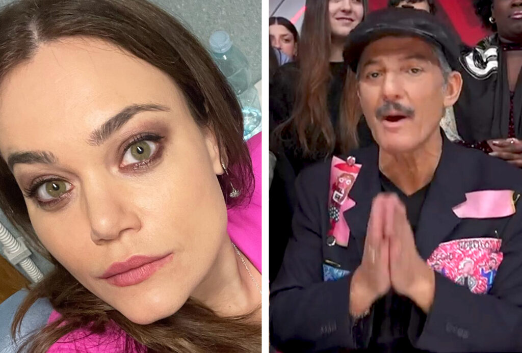 ''E’ puro bullismo'': Romina Carrisi a poche ore dal parto attacca Fiorello per la battuta su suo figlio in tv