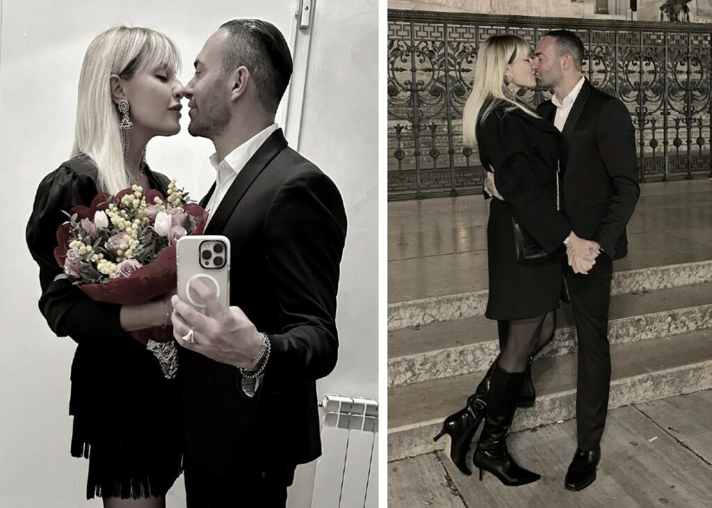 Manila Nazzaro e Stefano Oradei festeggiano il primo San Valentino insieme nel cuore di Roma Manila Nazzaro e Stefano Oradei festeggiano il primo San Valentino insieme nel cuore di Roma