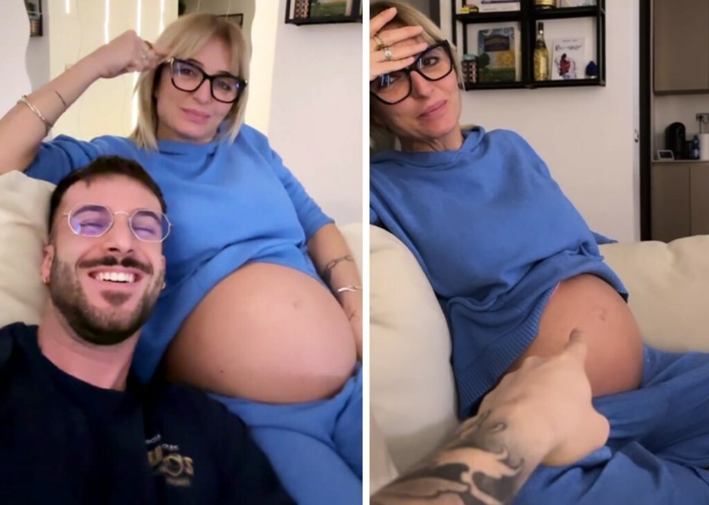 Veronica Peparini e Andreas Muller si godono la dolce attesa delle due gemelline all'ottavo mese di gravidanza: le tenere immagini