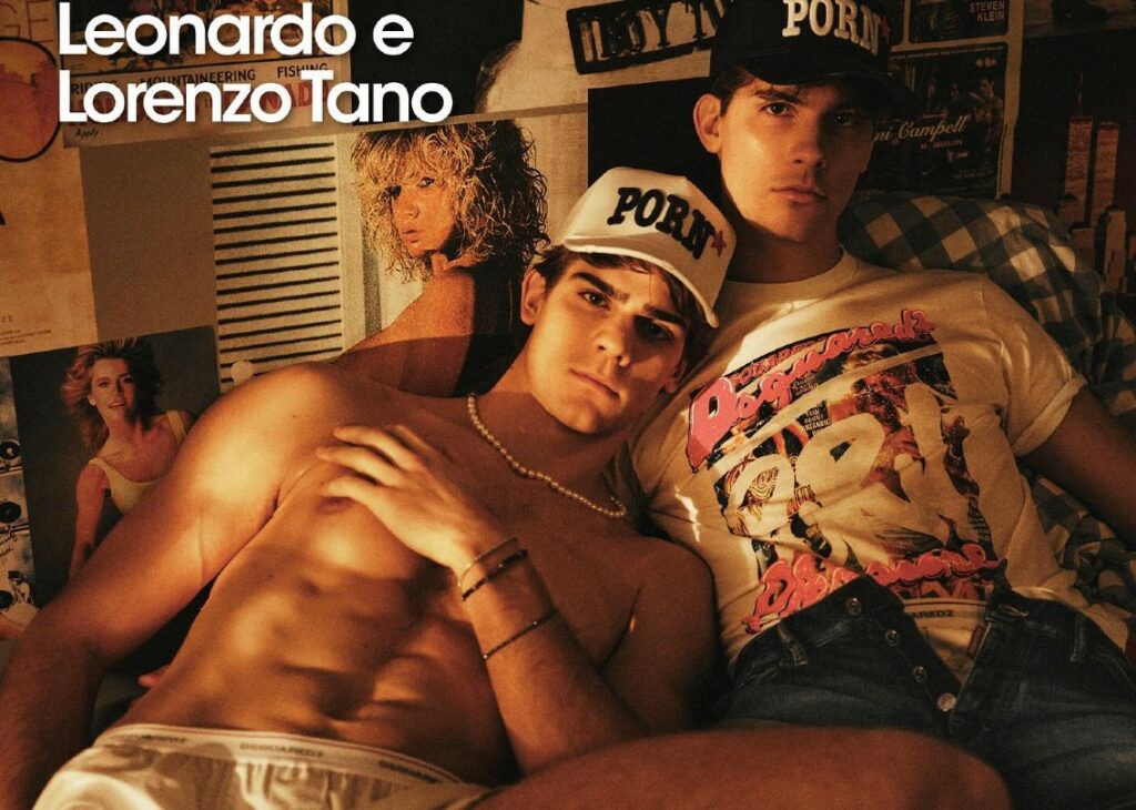 I due bellissimi figli di Rocco Siffredi posano sexy insieme per la rivista: guarda