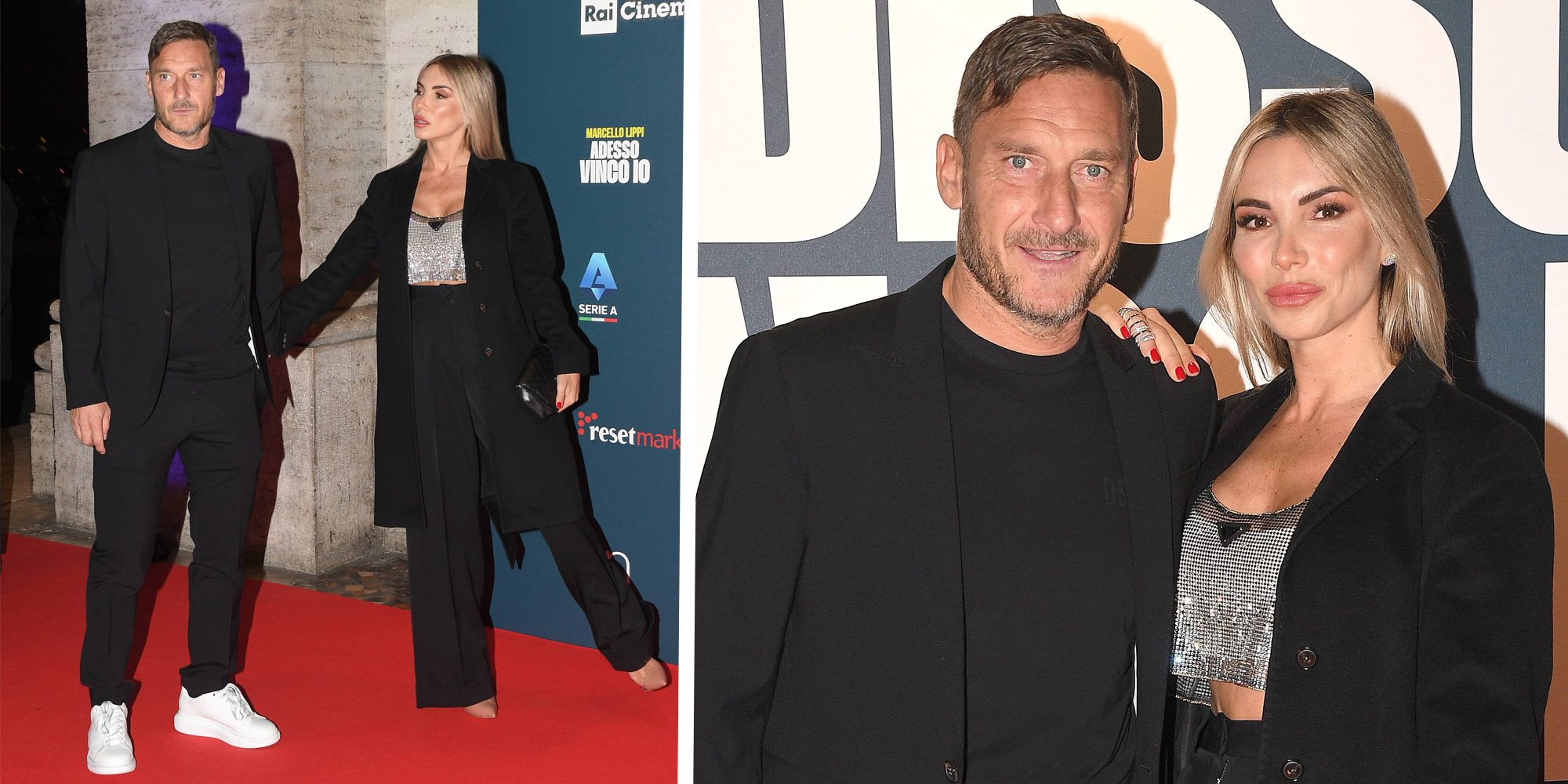 Francesco Totti E Noemi Bocchi Per La Prima Volta Sul Red Carpet Francesco Totti E Noemi Bocchi Per La Prima Volta Sul Red Carpet