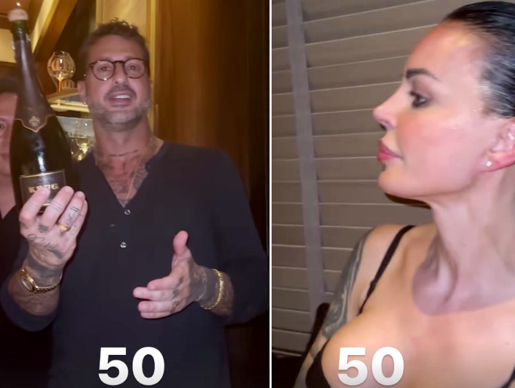 Fabrizio Corona festeggia 50 anni a cena fuori col figlio Carlos, mamma, fratello e a sorpresa anche Nina Moric: guarda Fabrizio Corona festeggia 50 anni a cena fuori col figlio Carlos, mamma, fratello e a sorpresa anche Nina Moric: guarda