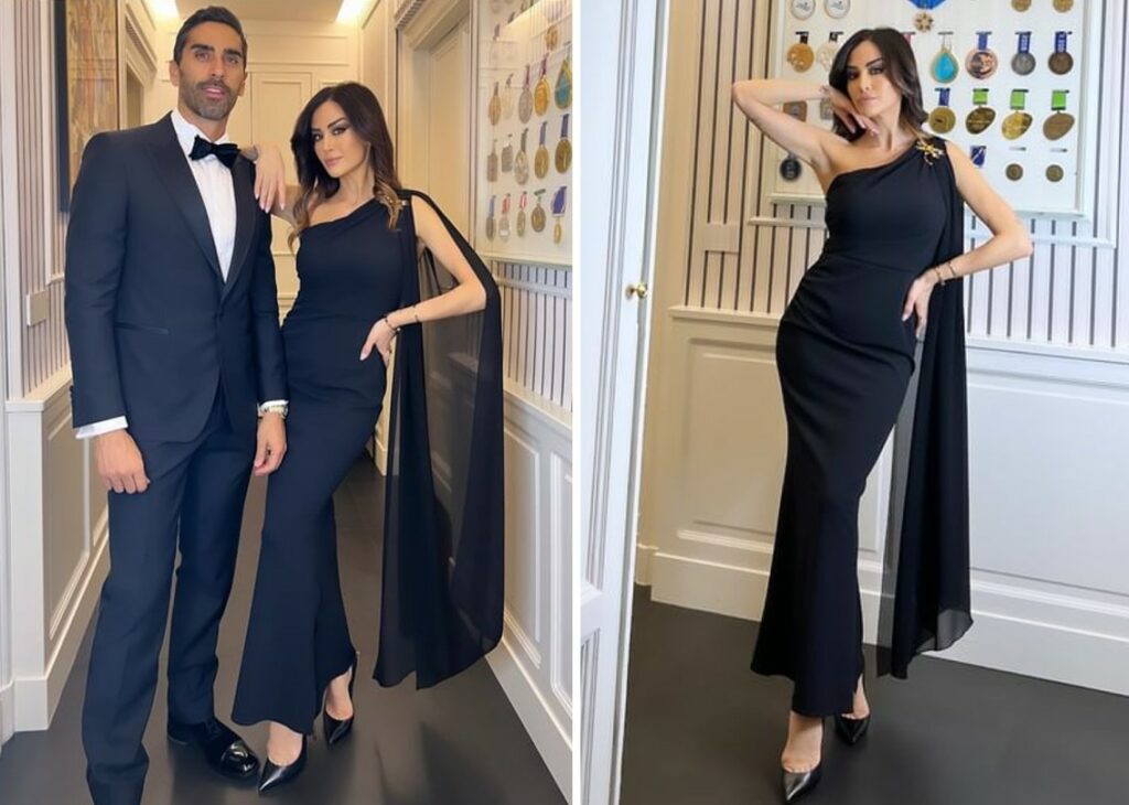 Giorgia Palmas e Filippo Magnini bellissimi ed eleganti a Milano per la seconda edizione dei WEmbrace Awards Giorgia Palmas e Filippo Magnini bellissimi ed eleganti a Milano per la seconda edizione dei WEmbrace Awards