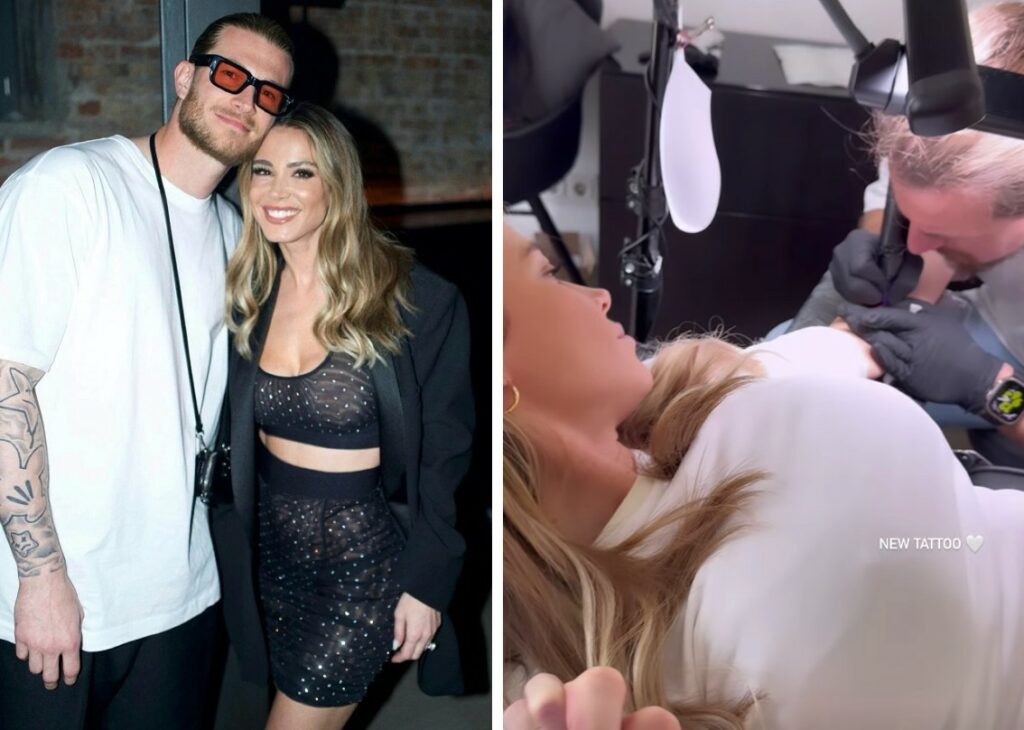 Diletta Leotta e Loris Karius si fanno lo stesso tatuaggio a Berlino dedicato alla figlia Aria: guarda Diletta Leotta e Loris Karius si fanno lo stesso tatuaggio a Berlino dedicato alla figlia Aria: guarda