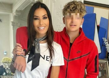 ''Sono tornata a casa e Nathan aveva il ciuffo biondo'': Elisabetta Gregoraci in tv racconta che il figlio non le ha chiesto il permesso per tingersi i capelli