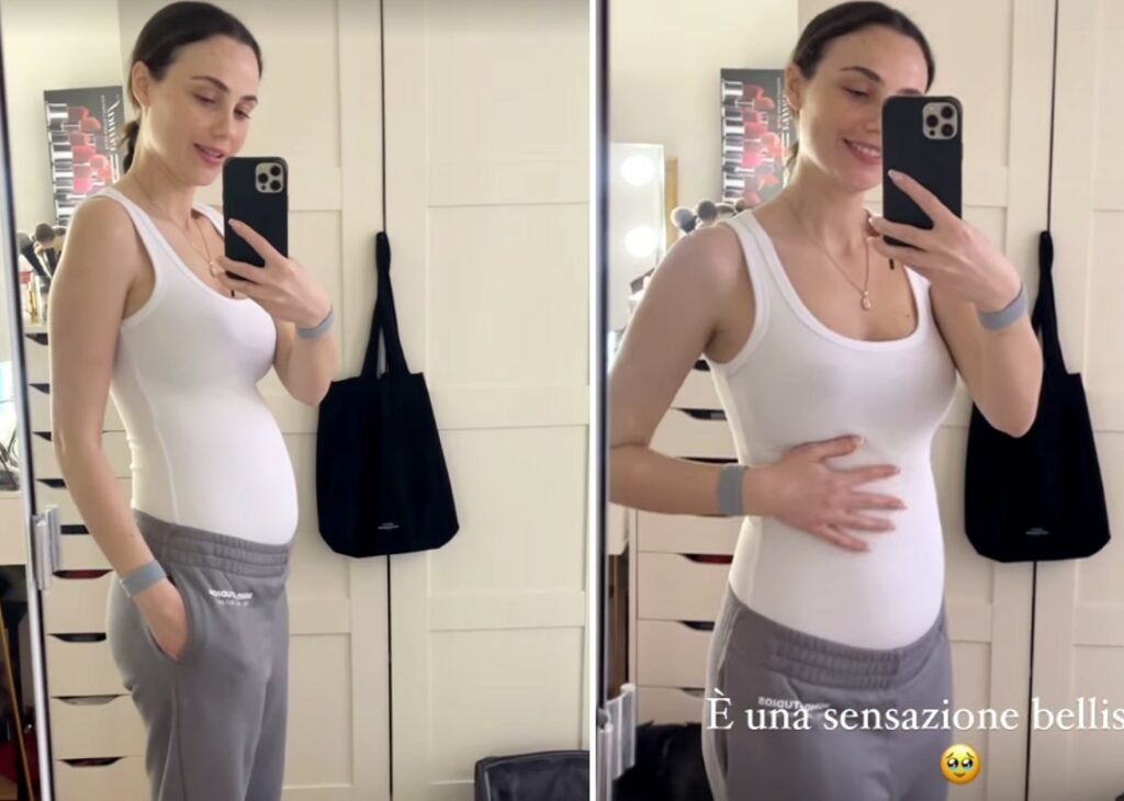 ''Mi sveglio ogni giorno con una pancia diversa'': Rosalinda Cannavò mostra meravigliata le sue forme premaman