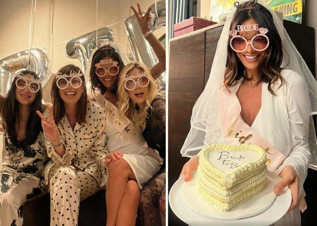 Roberta Morise col pancione festeggia l'addio al nubilato con le amiche che saranno anche damigelle alle nozze di agosto: guarda Roberta Morise col pancione festeggia l'addio al nubilato con le amiche che saranno anche damigelle alle nozze di agosto: guarda