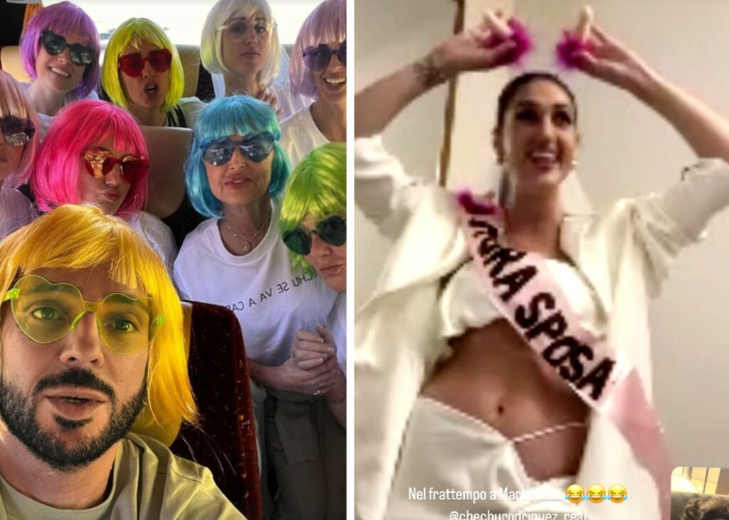 Cecilia Rodriguez festeggia l'addio al nubilato in Spagna con Belen e mamma Veronica: le immagini delle celebrazioni pazze Cecilia Rodriguez festeggia l'addio al nubilato in Spagna con Belen e mamma Veronica: le immagini delle celebrazioni pazze