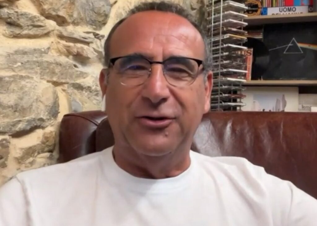 Carlo Conti è il nuovo conduttore del Festival di Sanremo: ''Mi sta già squillando il telefono'' Carlo Conti è il nuovo conduttore del Festival di Sanremo: ''Mi sta già squillando il telefono''