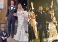 Le foto del matrimonio del difensore della Juventus Daniele Rugani con la conduttrice Michela Persico a Torino