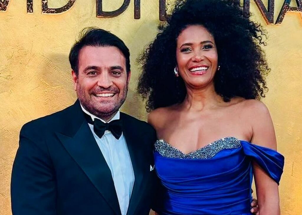 ''Una serata speciale insieme a te'': l'ex Miss Italia Denny Mendez ai David di Donatello col nuovo compagno deputato di FDI: foto