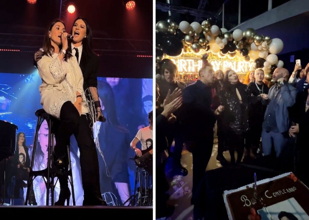 Laura Pausini festeggia i 50 anni con un mega party-concerto a Milano: sul palco anche la figlia, il marito, la sorella, colleghi noti Laura Pausini festeggia i 50 anni con un mega party-concerto a Milano: sul palco anche la figlia, il marito, la sorella, colleghi noti