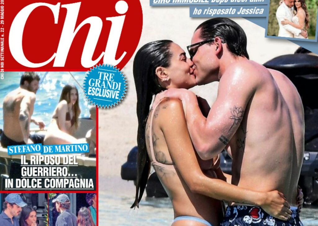 Baci hot nel mare sardo: Melissa Satta e Carlo Beretta, ex di Giulia De Lellis, innamoratissimi su 'Chi'