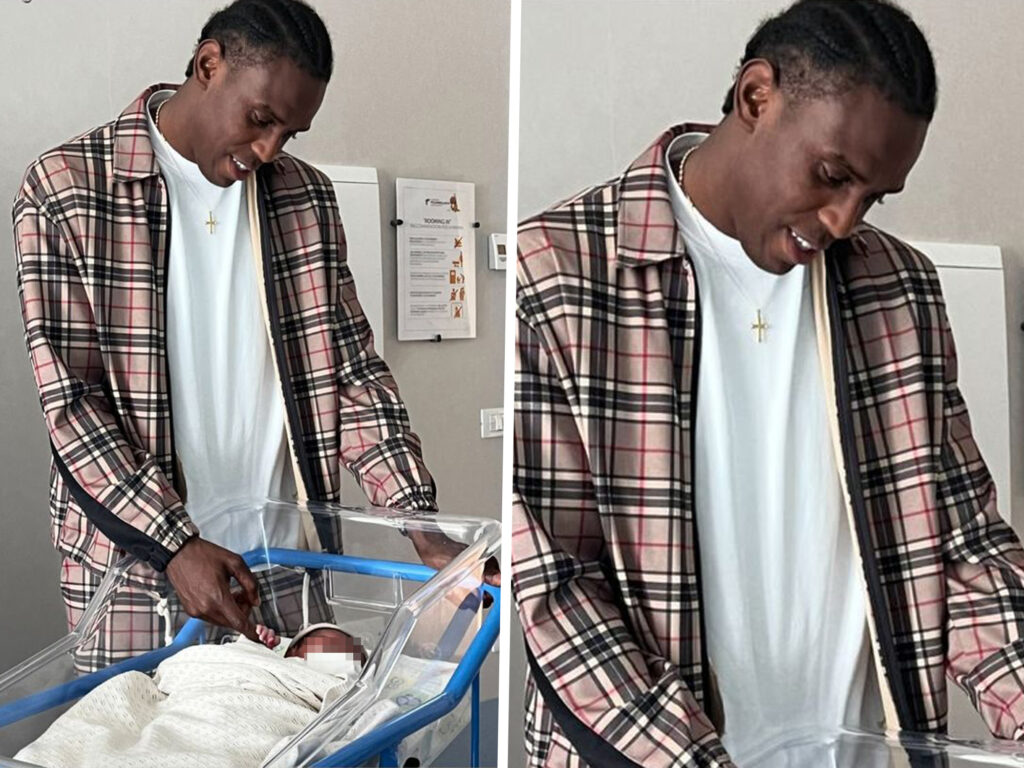 ''Un'emozione indescrivibile'': Enock Barwuah, fratello di Balotelli, pubblica la prima foto da papà con gli occhi sognanti davanti a Noah ''Un'emozione indescrivibile'': Enock Barwuah, fratello di Balotelli, pubblica la prima foto da papà con gli occhi sognanti davanti a Noah