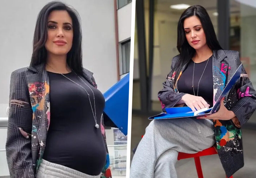 Claudia Ruggeri, Miss Claudia di 'Avanti un altro' e cognata di Sonia Bruganelli, dà un esame all'università al quarto mese di gravidanza: foto