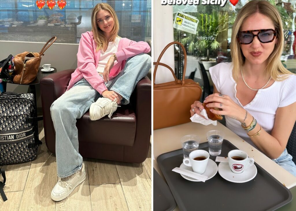 Chiara Ferragni è arrivata in Sicilia per il matrimonio dell'amica Diletta Leotta, si preannunciano le nozze più vip dell'anno: guarda Chiara Ferragni è arrivata in Sicilia per il matrimonio dell'amica Diletta Leotta, si preannunciano le nozze più vip dell'anno: guarda