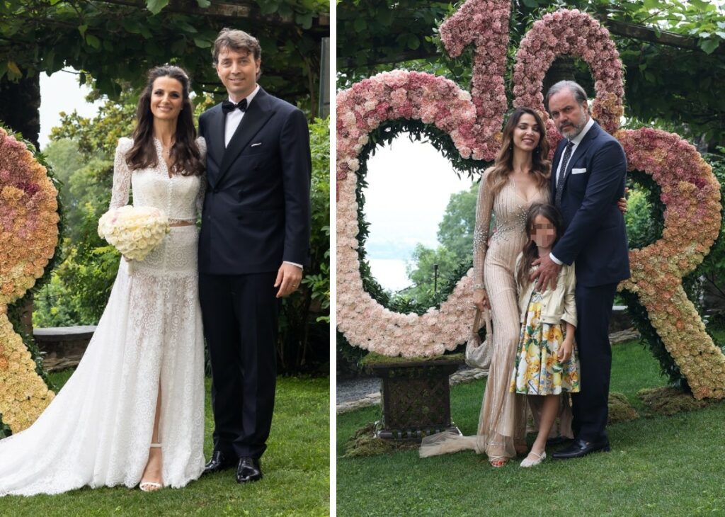 Riccardo Montolivo e la moglie Cristina De Pin, super festa per i 10 anni di nozze: foto Riccardo Montolivo e la moglie Cristina De Pin, super festa per i 10 anni di nozze: foto