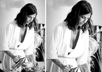 ''Tu mi vedi sempre bella'': Roberta Morise dopo il difficile parto ringrazia il compagno chef 