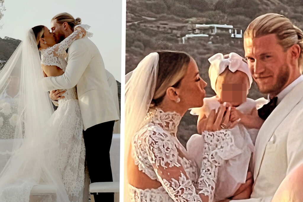 Diletta Leotta e Loris Karius si sono sposati: le prime immagini del suggestivo matrimonio