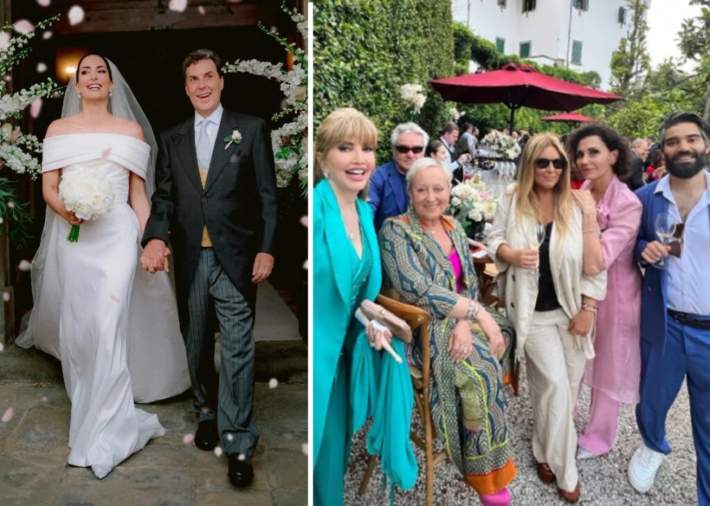 La figlia di Milly Carlucci si è sposata! Nozze da favola a Montevettolini, a sorpresa spunta anche Selvaggia Lucarelli: foto La figlia di Milly Carlucci si è sposata! Nozze da favola a Montevettolini, a sorpresa spunta anche Selvaggia Lucarelli: foto