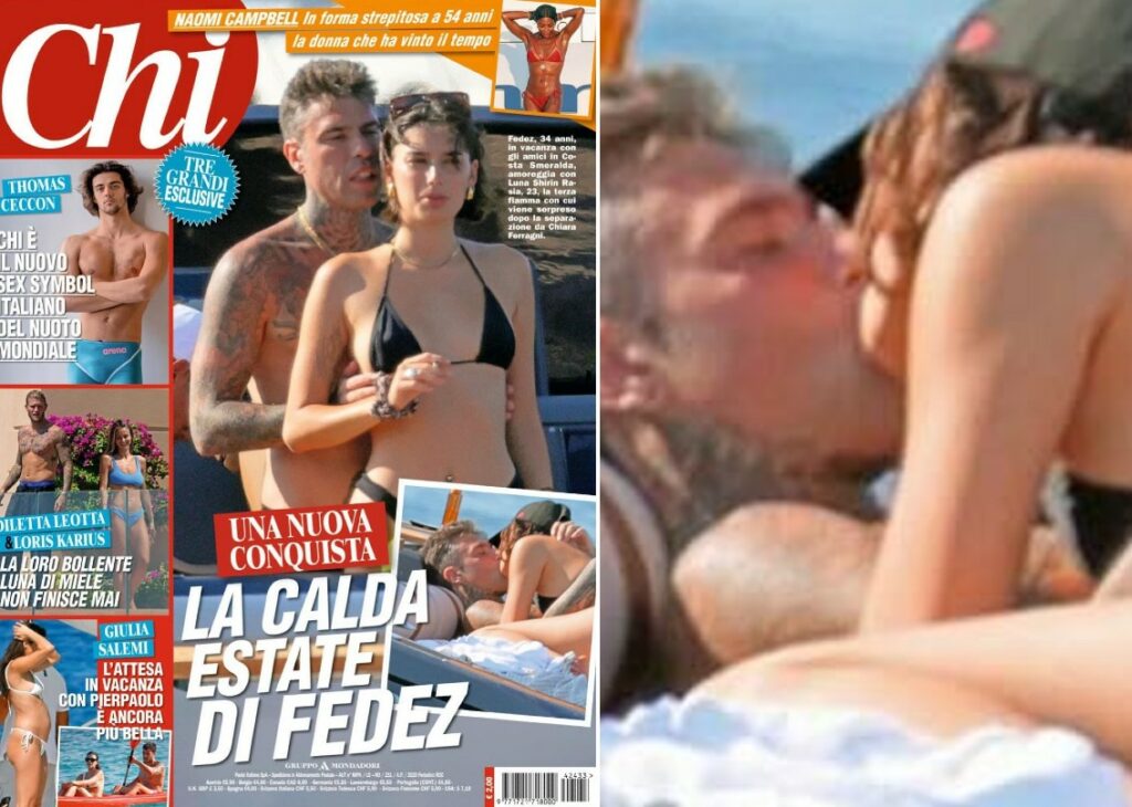 Fedez paparazzato da 'Chi' mentre amoreggia in barca con Luna Shirin Rasia, la ''terza fidanzata'' della sua bollente estate: guarda Fedez paparazzato da 'Chi' mentre amoreggia in barca con Luna Shirin Rasia, la ''terza fidanzata'' della sua bollente estate: guarda