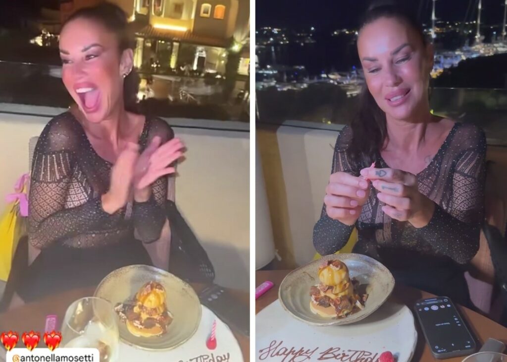 Antonella Mosetti festeggia l'ultimo compleanno da quarantenne in vacanza a Porto Cervo: le immagini