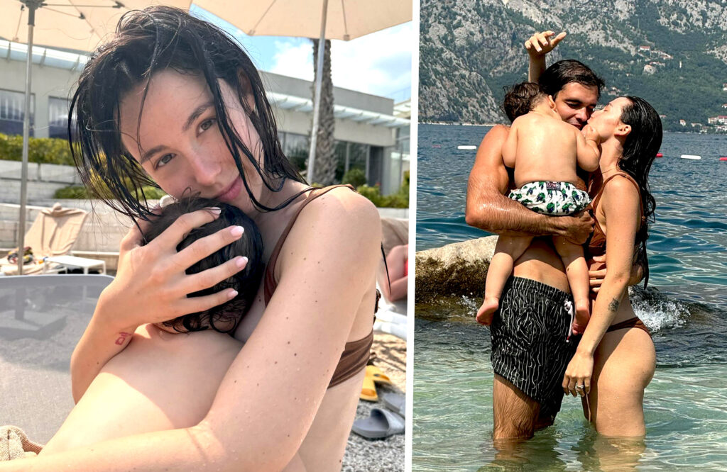 ''Seconda estate con questo bigné'': Aurora Ramazzotti in vacanza con compagno e figlio in una insolita località, foto ''Seconda estate con questo bigné'': Aurora Ramazzotti in vacanza con compagno e figlio in una insolita località, foto