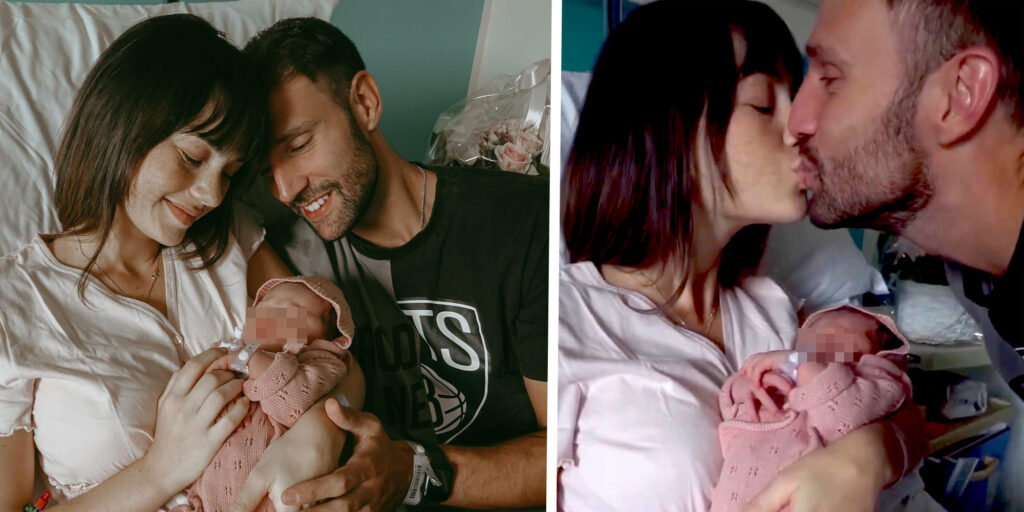 Rosalinda Cannavò ha partorito dopo ''ore difficili'': le prime tenere immagini con la piccola Camilla e il neo-papà Andrea Zenga Rosalinda Cannavò ha partorito dopo ''ore difficili'': le prime tenere immagini con la piccola Camilla e il neo-papà Andrea Zenga