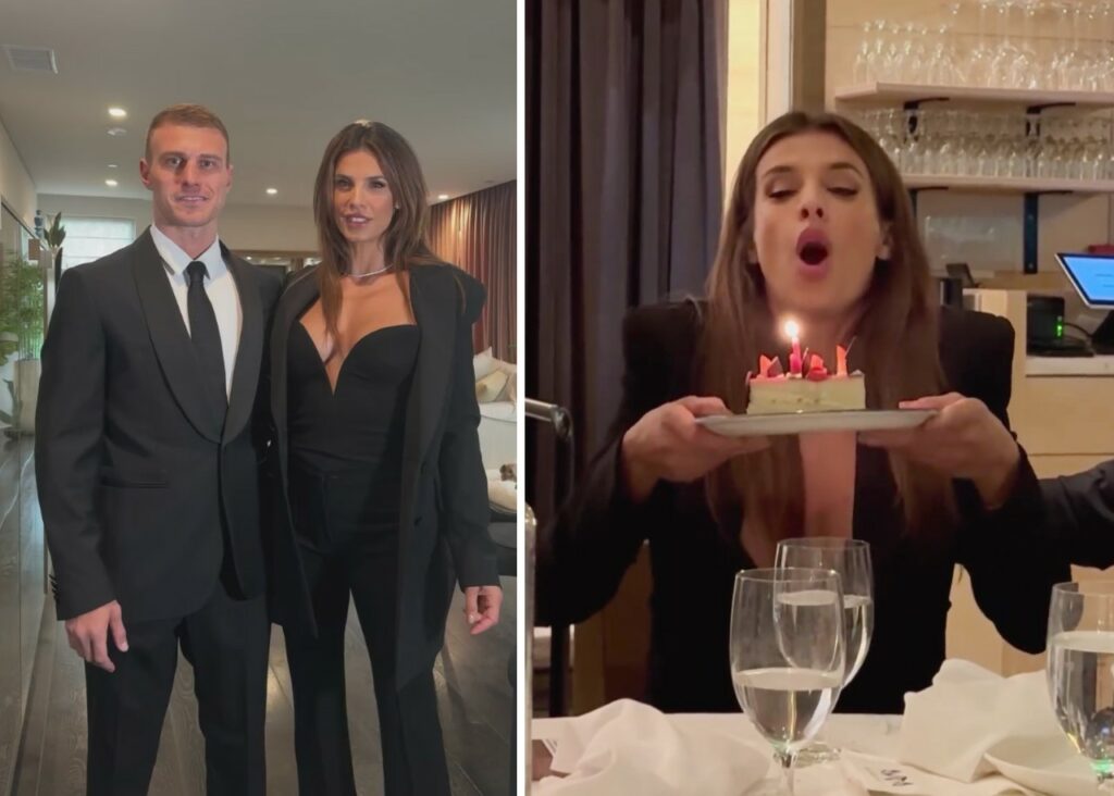 Elisabetta Canalis festeggia il compleanno a Los Angeles con il fidanzato