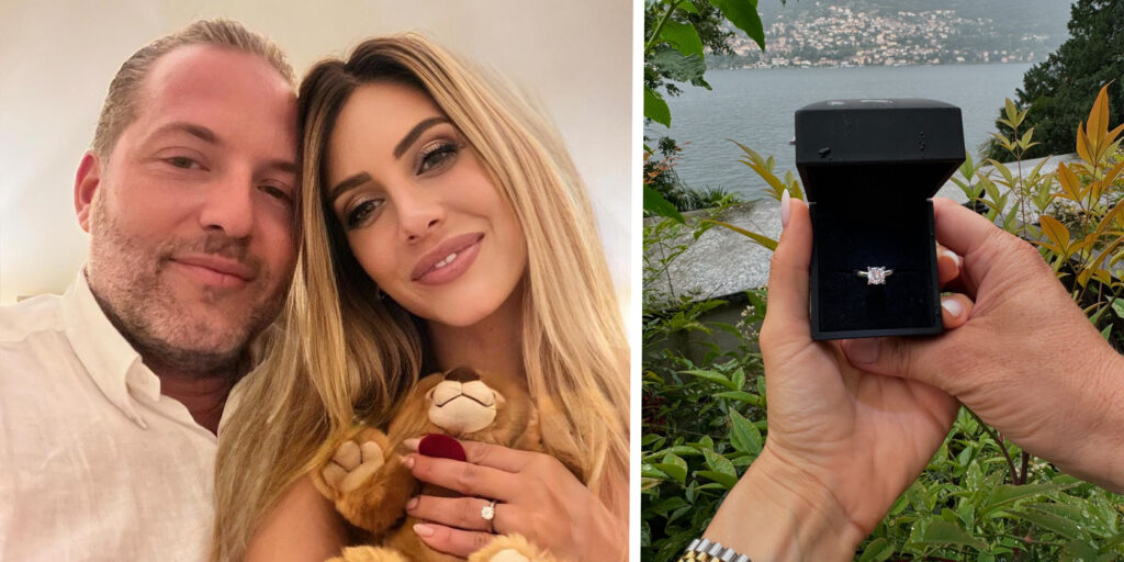 Paola Caruso mostra il futuro sposo Gianmarco e le immagini della proposta di matrimonio: guarda