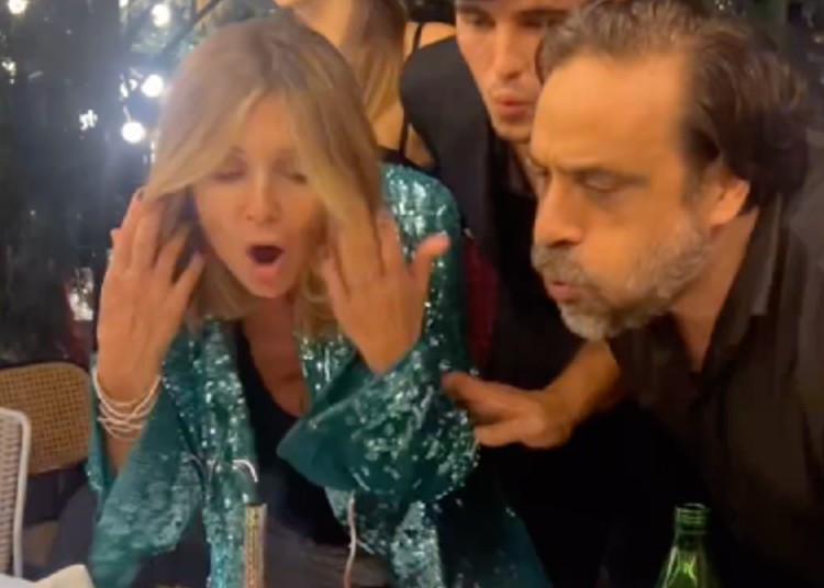 Elisabetta Ferracini festeggia con compleanno con la mamma Mara Venier a Roma