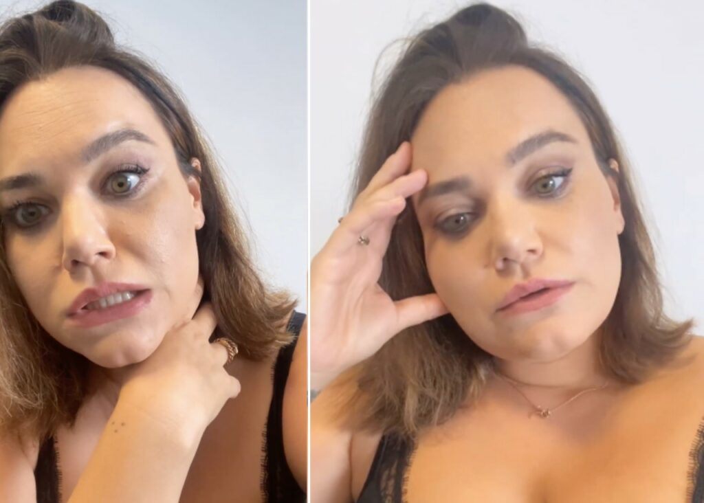 Romina Carrisi non riesce a perdere i chili della gravidanza Romina Carrisi non riesce a perdere i chili della gravidanza