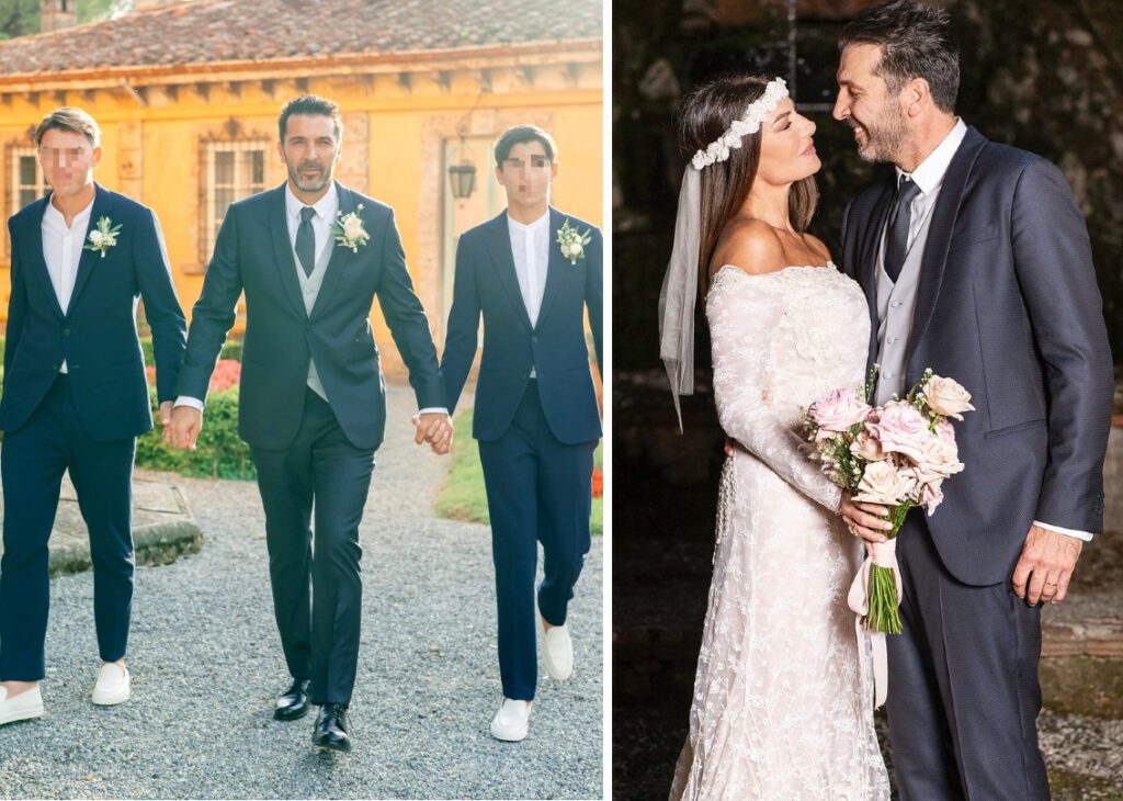 Le foto delle nozze in Toscana di Ilaria D'Amico e Gigi Buffon Le foto delle nozze in Toscana di Ilaria D'Amico e Gigi Buffon