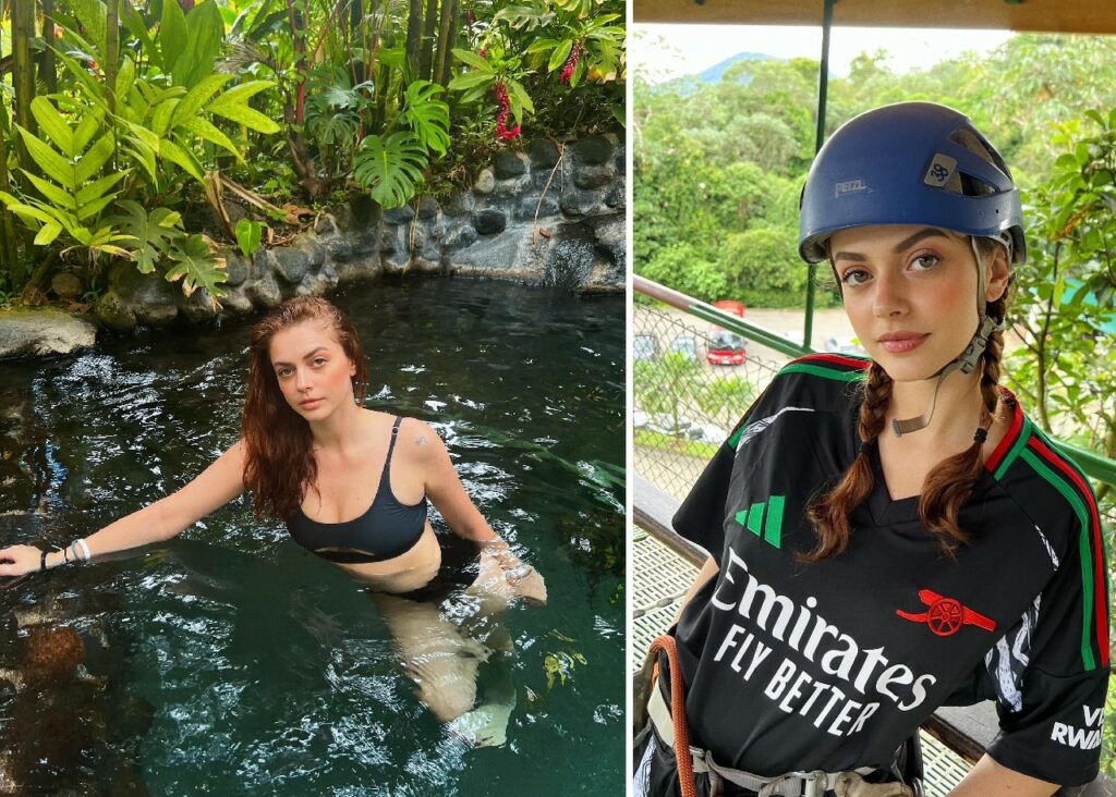 Annalisa vola in Costa Rica per una vacanza tra relax e adrenalina