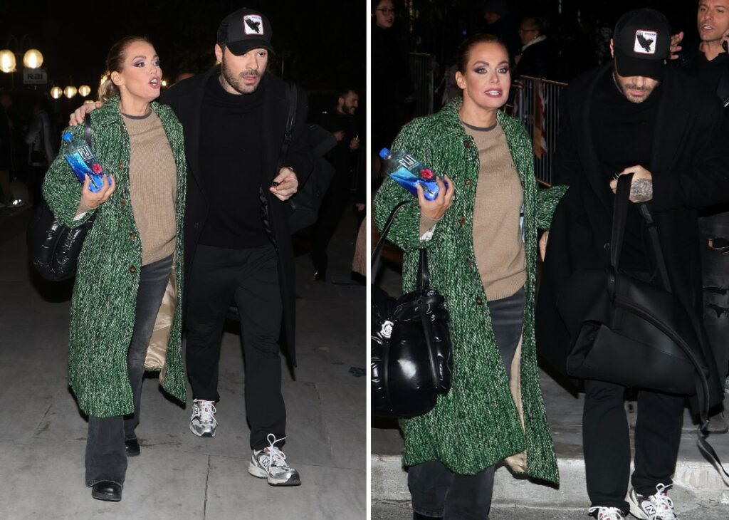 Sonia Bruganelli dopo l'eliminazione da 'Ballando' mano nella mano col fidanzato Angelo Madonia: si consola con l'amore, foto Sonia Bruganelli dopo l'eliminazione da 'Ballando' mano nella mano col fidanzato Angelo Madonia: si consola con l'amore, foto