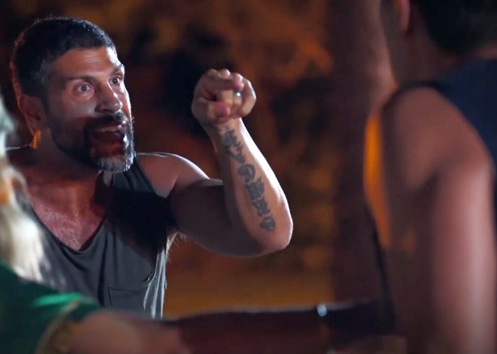 Gilles Rocca esplode contro Alessandro Egger a La Talpa: Gilles Rocca esplode contro Alessandro Egger a La Talpa: