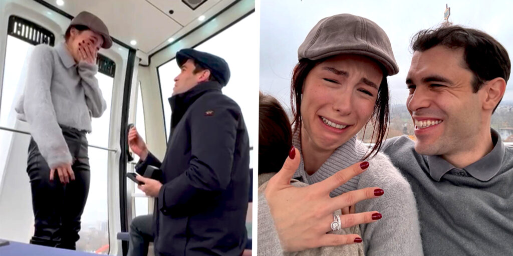 Aurora Ramazzotti si sposa! Proposta di nozze dal suo Goffredo all’estero e lacrime: foto