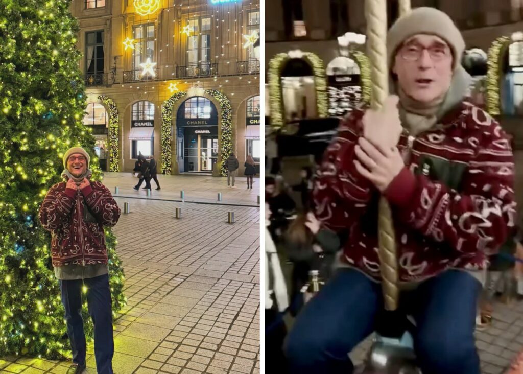 Alfonso Signorini vola a Parigi prima di Natale