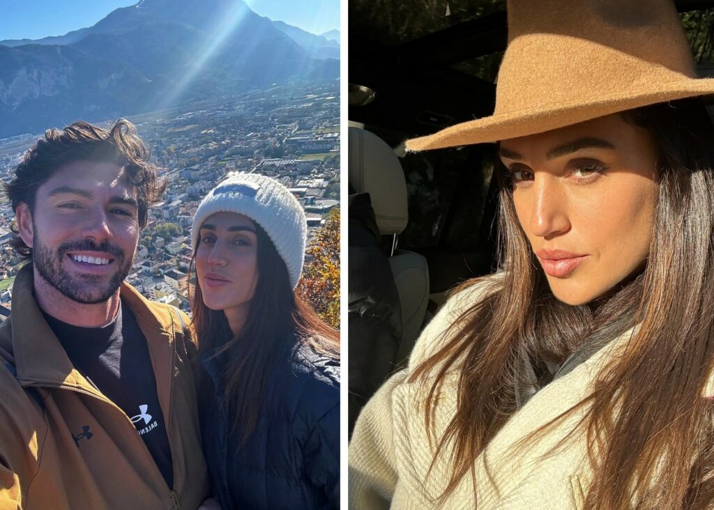 Cecilia Rodriguez e Ignazio Moser dopo la luna di miele tornano a Trento