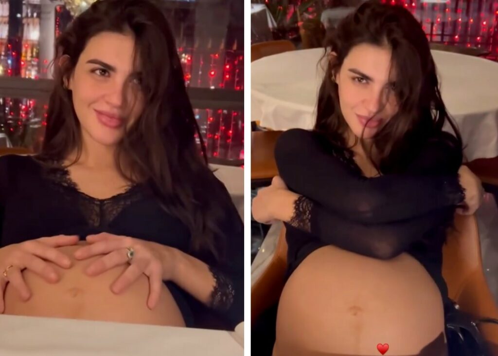 Il pancione della fidanzata di Fabrizio Corona è enorme a 6 giorni dalla data prevista per il parto: foto Il pancione della fidanzata di Fabrizio Corona è enorme a 6 giorni dalla data prevista per il parto: foto