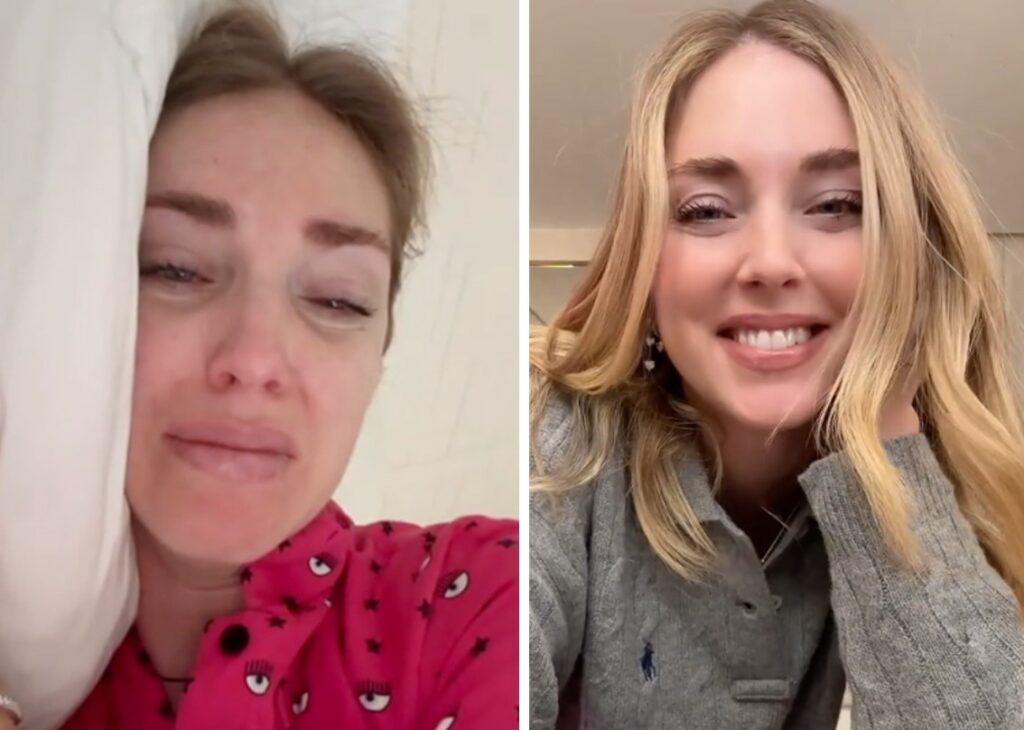 ''Gennaio 2024 vs dicembre 2024'': Chiara Ferragni si mostra piangente 11 mesi fa e sorridente oggi dopo essere rinata ''Gennaio 2024 vs dicembre 2024'': Chiara Ferragni si mostra piangente 11 mesi fa e sorridente oggi dopo essere rinata