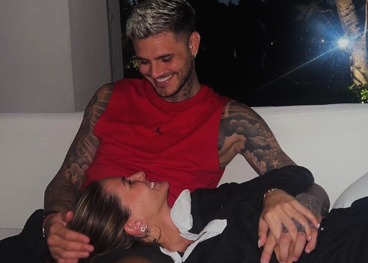 Mauro Icardi dolcissimo con la fidanzata China Suarez