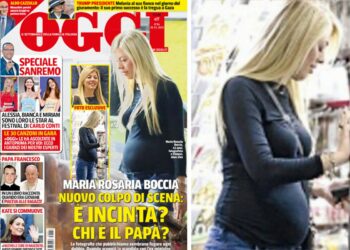 Maria Rosaria Boccia paparazzata con un pancione: è incinta? 'Oggi' la piazza in copertina e parla anche di Sangiuliano