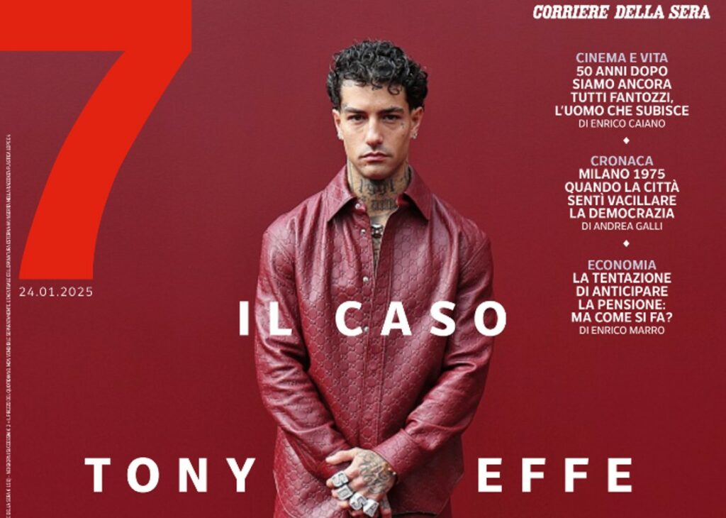 ''Mi sono un po' vergognato e mi sono messo a piangere'': Tony Effe parla delle accuse di sessismo e della convivenza con la De Lellis