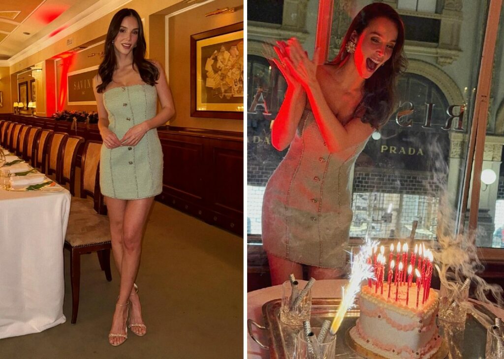 Paola Di Benedetto organizza un super party per i 30 anni: ecco chi c'era alla cena nella Galleria Vittorio Emanuele II a Milano